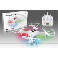 Novo tamanho médio 2.4 Ghz UFO X118 quadcopter rc com luzes intruso ufo